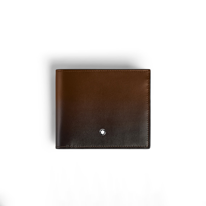 montblanc meisterstück leather bifold wallet #220317